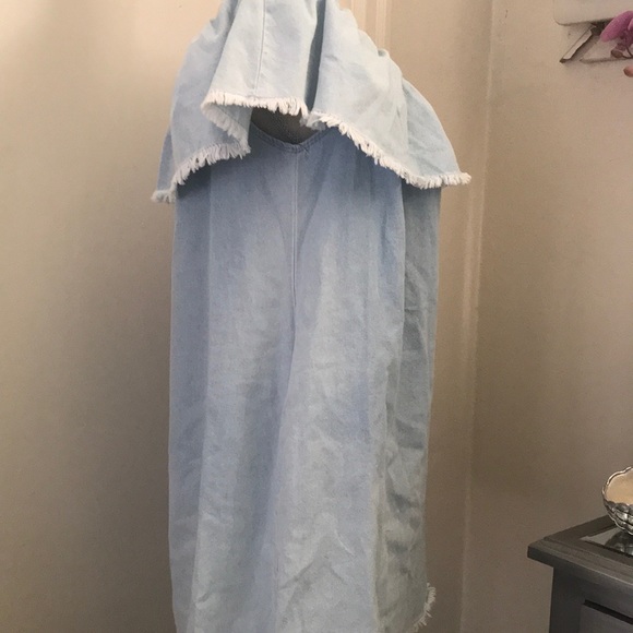 Denim blue dress - Picture 3 of 5